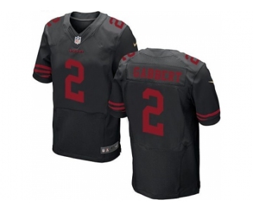 Nike San Francisco 49ers #2 Blaine Gabbert Black jerseys([Elite]