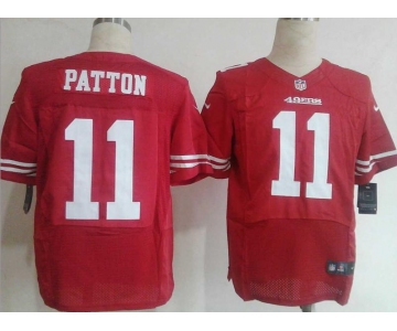 nike nfl jerseys san francisco 49ers #11 patton red[Elite][patton]