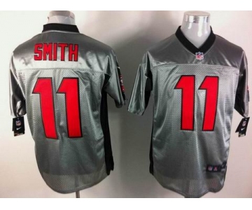 nike nfl jerseys san francisco 49ers #11 smith grey[Elite shadow]