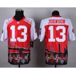 nike nfl jerseys san francisco 49ers #13 johnson[Elite Style Noble Fashion]