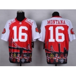 nike nfl jerseys san francisco 49ers #16 montana [Elite Style Noble Fashion]