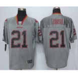 nike nfl jerseys san francisco 49ers #21 bush grey[Elite lights out][bush]