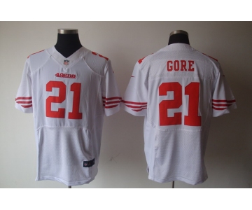 nike nfl jerseys san francisco 49ers #21 gope white[elite]