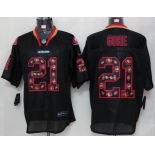 nike nfl jerseys san francisco 49ers #21 gore black[Elite united sideline]