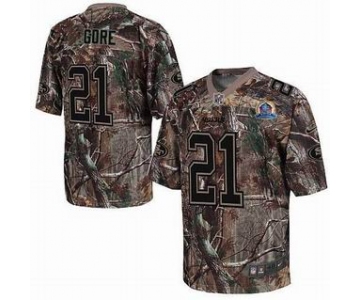 nike nfl jerseys san francisco 49ers #21 gore camo[Elite 50th Patch]