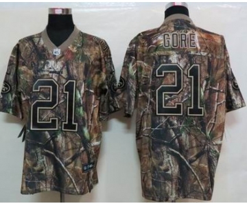 nike nfl jerseys san francisco 49ers #21 gore camo[Elite]