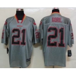 nike nfl jerseys san francisco 49ers #21 gore grey[Elite lights out]