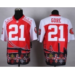 nike nfl jerseys san francisco 49ers #21 gore[Elite Style Noble Fashion]