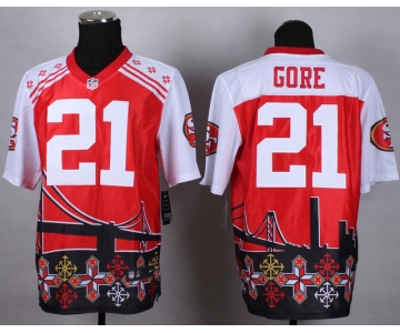 nike nfl jerseys san francisco 49ers #21 gore[Elite Style Noble Fashion]