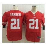 nike nfl jerseys san francisco 49ers #21 sanders red[Elite][sanders]