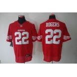 nike nfl jerseys san francisco 49ers #22 rogers red[Elite]