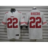 nike nfl jerseys san francisco 49ers #22 rogers white[Elite]