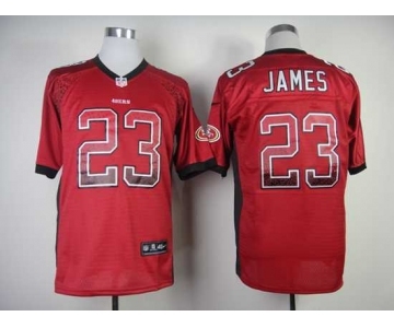 nike nfl jerseys san francisco 49ers #23 james red[Elite drift fashion]