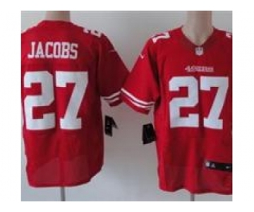 nike nfl jerseys san francisco 49ers #27 brandon jacobs red[Elite]