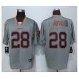 nike nfl jerseys san francisco 49ers #28 hyde grey[Elite lights out]