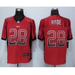 nike nfl jerseys san francisco 49ers #28 hyde red[Elite drift fashion]