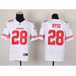 nike nfl jerseys san francisco 49ers #28 hyde white[Elite]