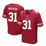 nike nfl jerseys san francisco 49ers #31 whitner red[Elite]