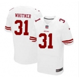 nike nfl jerseys san francisco 49ers #31 whitner white[Elite]