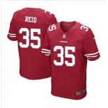 nike nfl jerseys san francisco 49ers #35 reid red[Elite]