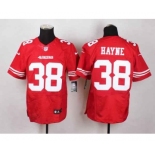 nike nfl jerseys san francisco 49ers #38 hayne red[Elite][hayne]