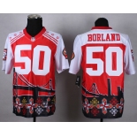 nike nfl jerseys san francisco 49ers #50 borland[Elite Style Noble Fashion]