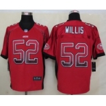 nike nfl jerseys san francisco 49ers #52 patrick willis red[Elite drift fashion]