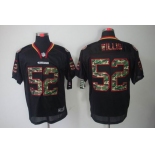 nike nfl jerseys san francisco 49ers #52 willis black[camo fashion Elite]