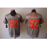 nike nfl jerseys san francisco 49ers #52 willis grey[Elite shadow 50th Patch]