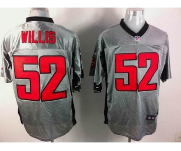 nike nfl jerseys san francisco 49ers #52 willis grey[Elite shadow]