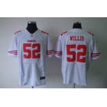 nike nfl jerseys san francisco 49ers #52 willis white[elite]