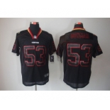 nike nfl jerseys san francisco 49ers #53 bowman black[Elite lights out]