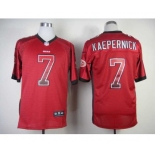 nike nfl jerseys san francisco 49ers #7 colin kaepernick red[Elite drift fashion]