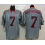 nike nfl jerseys san francisco 49ers #7 kaepernick grey[Elite lights out]