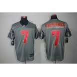 nike nfl jerseys san francisco 49ers #7 kaepernick grey[Elite shadow]