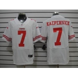 nike nfl jerseys san francisco 49ers #7 kaepernick white[Elite]