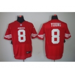 nike nfl jerseys san francisco 49ers #8 young red[Elite]