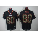 nike nfl jerseys san francisco 49ers #80 jerry rice black[camo fashion Elite]