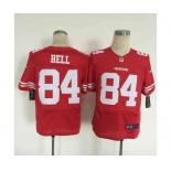 nike nfl jerseys san francisco 49ers #84 bell red[Elite][bell]