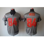 nike nfl jerseys san francisco 49ers #84 moss grey[Elite shadow]