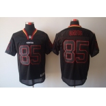 nike nfl jerseys san francisco 49ers #85 davis black[Elite lights out]