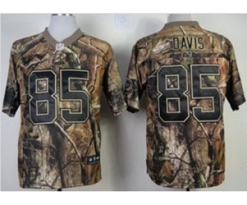 nike nfl jerseys san francisco 49ers #85 vernon davis camo[Elite]