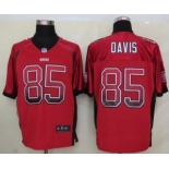 nike nfl jerseys san francisco 49ers #85 vernon davis red[Elite drift fashion]