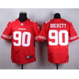 nike nfl jerseys san francisco 49ers #90 dockett red[Elite][dockett]