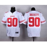 nike nfl jerseys san francisco 49ers #90 dockett white[Elite][dockett]