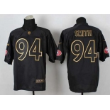 nike nfl jerseys san francisco 49ers #94 justin smith black[Elite gold lettering fashion]