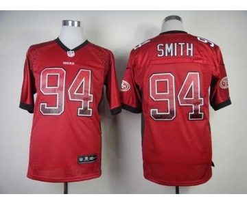 nike nfl jerseys san francisco 49ers #94 justin smith red[Elite drift fashion]