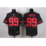 nike nfl jerseys san francisco 49ers #99 smith black[Elite]