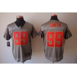 nike nfl jerseys san francisco 49ers #99 smith grey[Elite shadow]