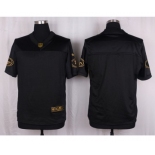 nike nfl jerseys san francisco 49ers blank black gold collection[Elite]